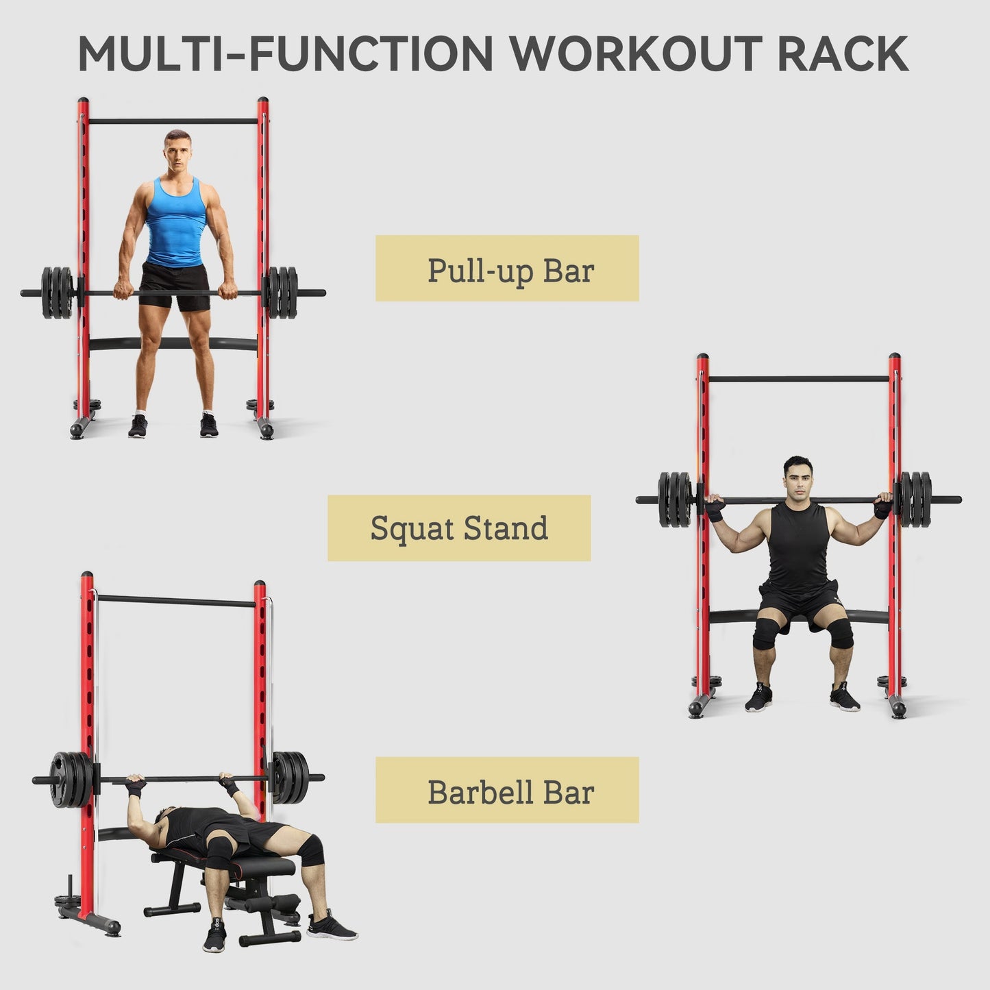 Combination Barbell Rack